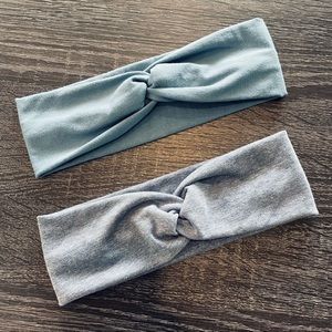 Wide Twist Blue Headband Bundle Handmade NEW
